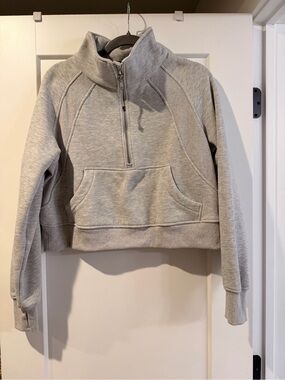 Scuba style quarter zip